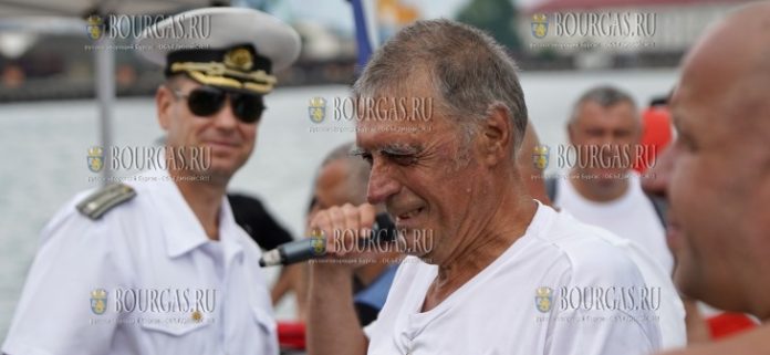 победитель марафона по плаванию в Бургасе 1964 года - 77-летний Тодор Тодоров, оказался снова на дистанции победитель марафона по плаванию в Бургасе 1964 года - 77-летний Тодор Тодоров, оказался снова на дистанции