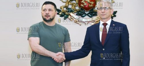 Владимир Зеленский в Болгарии