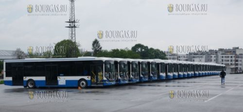 Запуск новеньких электробусов в Варне откладывает