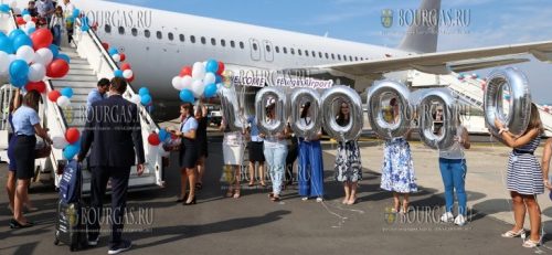 Аэропорт Бургаса встретил миллионного пассажира
