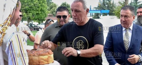 Христо Стоичков открыл Арену Несебр