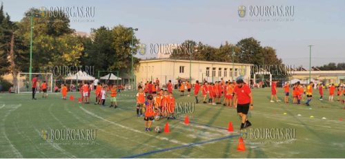 Заработала новая спортивная площадка в Бургасе