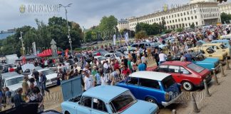 Ретро-парад в Софии собрал уникальные автомобили