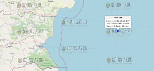 5 октября 2023 года землетрясение в Болгарии