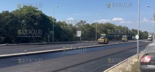 Проводится реконструкция улицы Девня в Варне