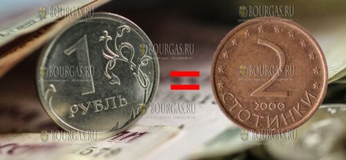 Рубль РФ падает и сегодня стоит менее двух стотинок Болгарии