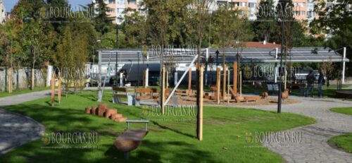 В Бургасе открылся новый парк