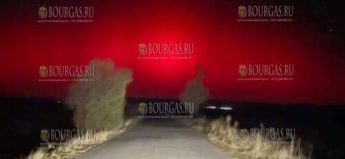 Полярное сияние озарило Болгарию