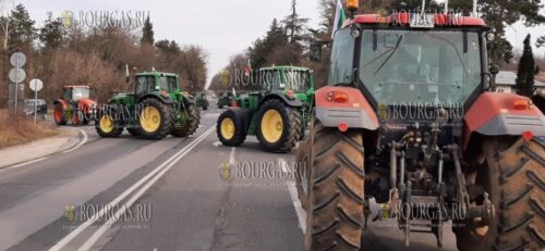 Фермеры снова перекрыли главную дорогу Варна – Бургас