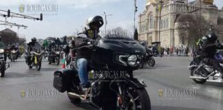 Мотоциклетное шествие Во имя Болгарии в Варне