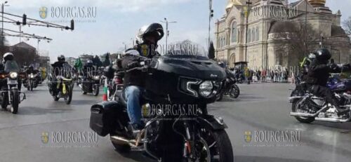 Мотоциклетное шествие Во имя Болгарии в Варне