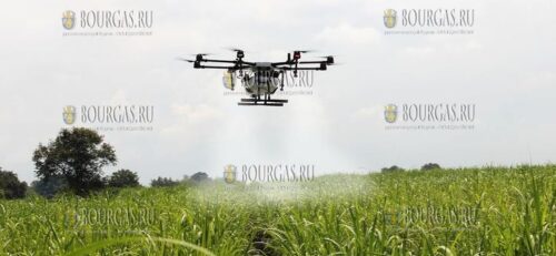 Сельхозугодья в Болгарии будут опрыскивать с беспилотников