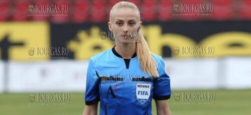 Судья номер один в болгарском футболе - Христиана Гутева