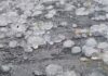 Град размером с яйцо обрушился на Болгарию