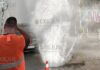 В Софии возник 20-метровый гейзер горячей воды