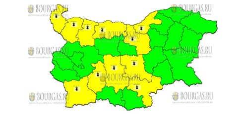 1 августа Желтый Код в Болгарии