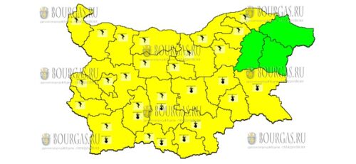 21 июля Желтый Код в Болгарии