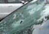 Дерево упало на движущуюся машину в Пловдиве