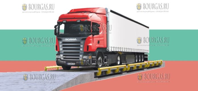 перегруженные авто на автомагистралях Болгарии