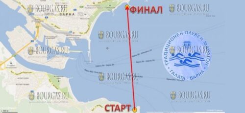 плавательный марафон Галата-Варна