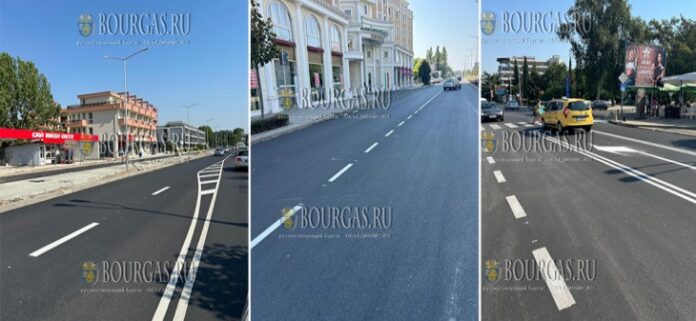 Выполнен ремонт улицы Солнечного Берега