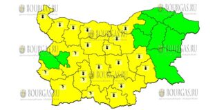 19 августа Желтый Код в Болгарии