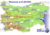 21 августа 2024 года погода в Болгарии