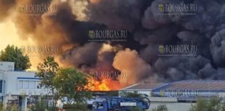 большой пожар в Пловдиве, здесь загорелся мусороперерабатывающий завод