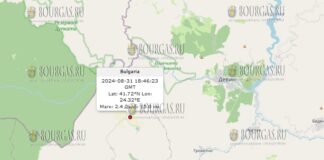 31 августа 2024 года землетрясение в Болгарии