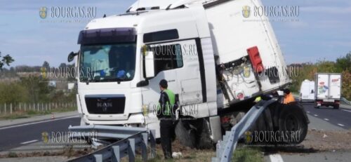 В Болгарии попал в ДТП украинский ТИР, перевозивший водку