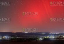 Северное сияние наблюдали в небе над Болгарией