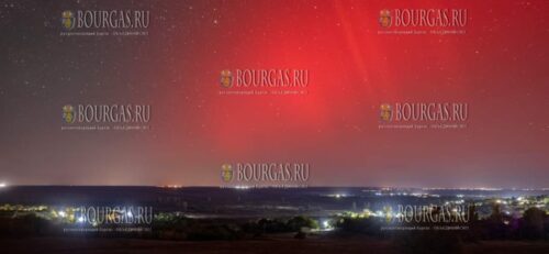Северное сияние наблюдали в небе над Болгарией
