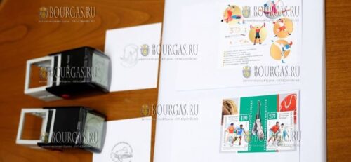 почтовые марки в Болгарии «Олимпийская слава 2024» и «Легенды болгарского футбола»
