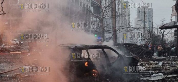 в результате авиаудара РФ по Киеву - посольство Болгарии не пострадало