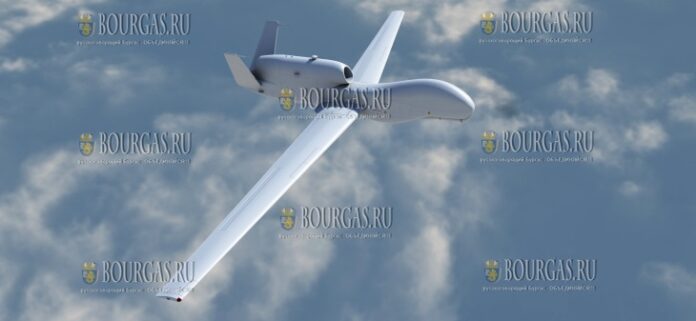 Американфский разведывательный беспилотник над Болгарией
