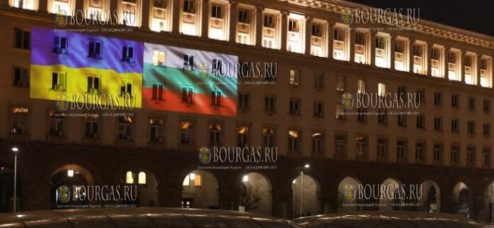 В центре Софии прошел Марш за Украину