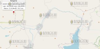 20 апреля землетрясение в Болгарии