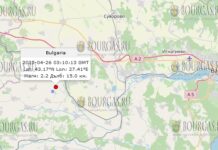 26 апреля землетрясение в Болгарии