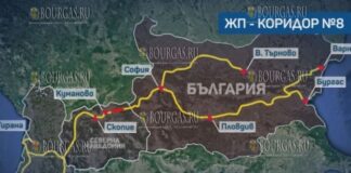 Болгария - транспортный коридор №8