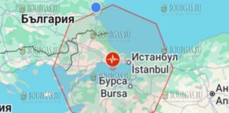землетрясение в Турции ощущали жители Бургаса