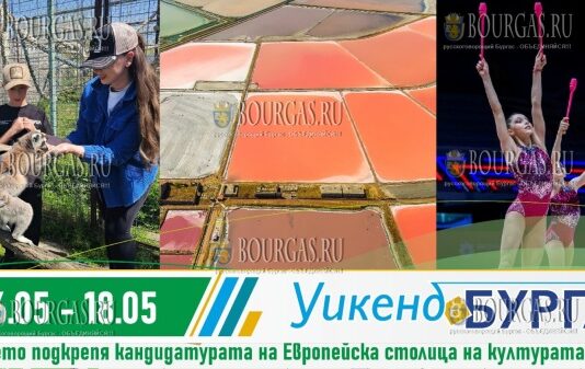 16–18 мая 2025 года в Бургасе пройдут Зеленые выходные