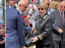 9-го мая, в День Европы, посол Российской Федерации в Болгарии - Элеонора Митрофанова, была замечена в Пловдиве
