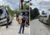 Автобус из Варны, перевозивший туристов - оказался в кювете