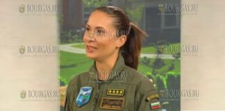 первая женщина-пилот военного самолета в Болгарии - Жасмина Христова