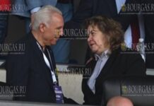 спикер парламента Болгарии и Христо Стоичков