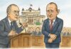 в последни год все крупные скандалы ведут к президенту Болгарии - Румену Радеву