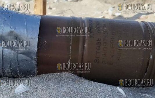 в устье реки в Болгарии нашли боевую гранату