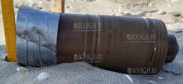 в устье реки в Болгарии нашли боевую гранату