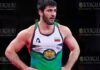 борец из РФ - Ален Хубулов, стал чемпионом Болгарии по вольной борьбе