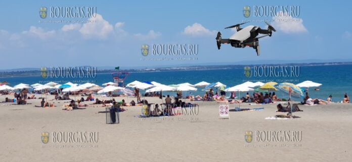 Дроны будут проверять пляжи Бургаса на наличие незаконных объектов